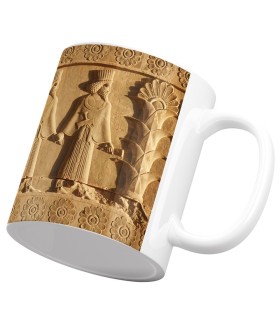 ماگ سرامیکی سرباز هخامنش تخت جمشید