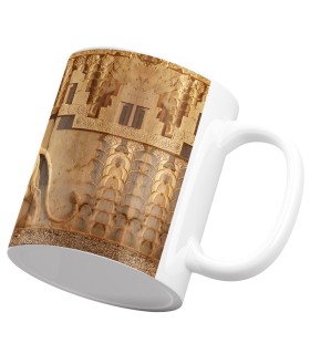 ماگ سرامیکی شیر و گاو تخت جمشید