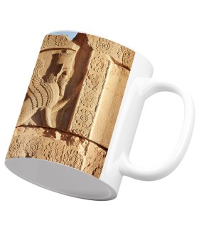 ماگ سرامیکی شیر مردان بالدار تخت جمشید