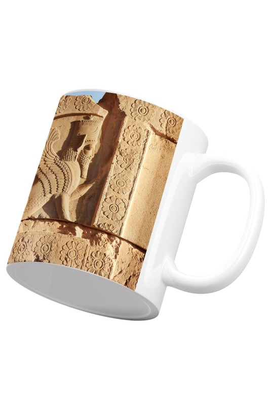 ماگ سرامیکی شیر مردان بالدار تخت جمشید