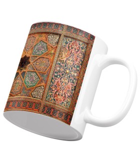 ماگ سرامیکی سقف چوب و چرم