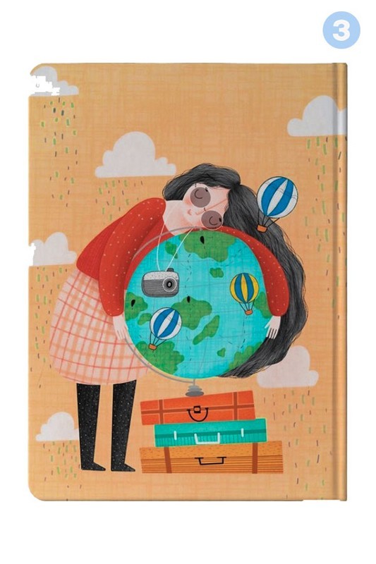 دفتر نقطه ای بولت ژورنال دوختی رقعی ۱۰۰ برگ جلد سخت ۵۶۴