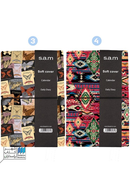 سررسید اروپایی طرح دار روز شمار ۱۴۰۳ سم s.a.m