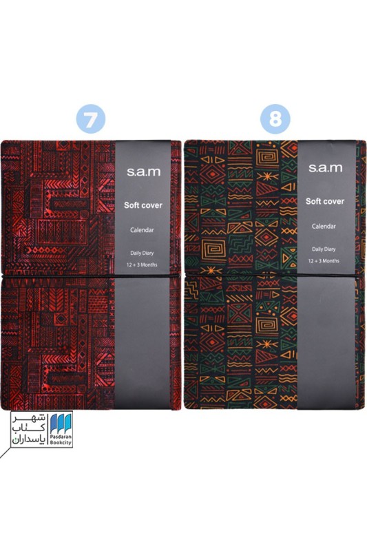 سررسید اروپایی طرح دار روز شمار ۱۴۰۳ سم s.a.m