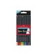 مداد رنگی 12 رنگ مقوایی پاستلی بلک ادیشن فابرکاستل