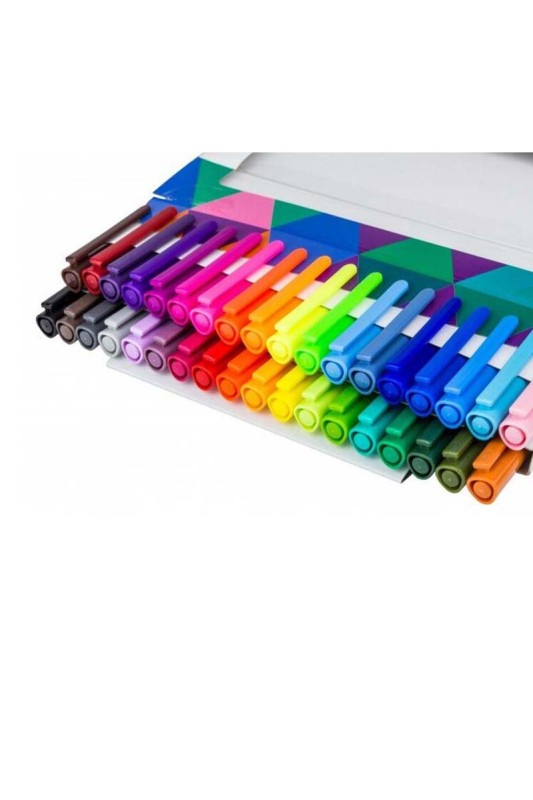 روان نویس نوک نمدی 30 رنگ مقوایی استدلر