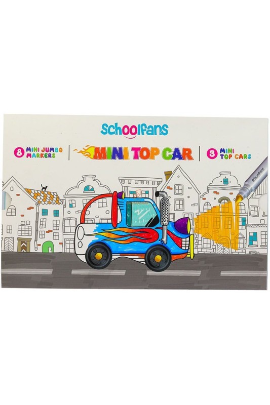 ماژیک 8 رنگ مینی تاپ کار اسکول فنس