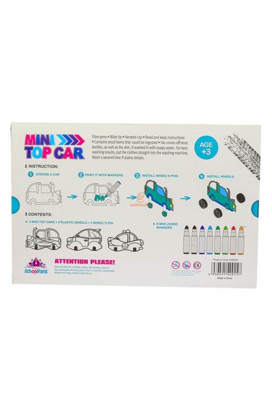 ماژیک 8 رنگ مینی تاپ کار اسکول فنس