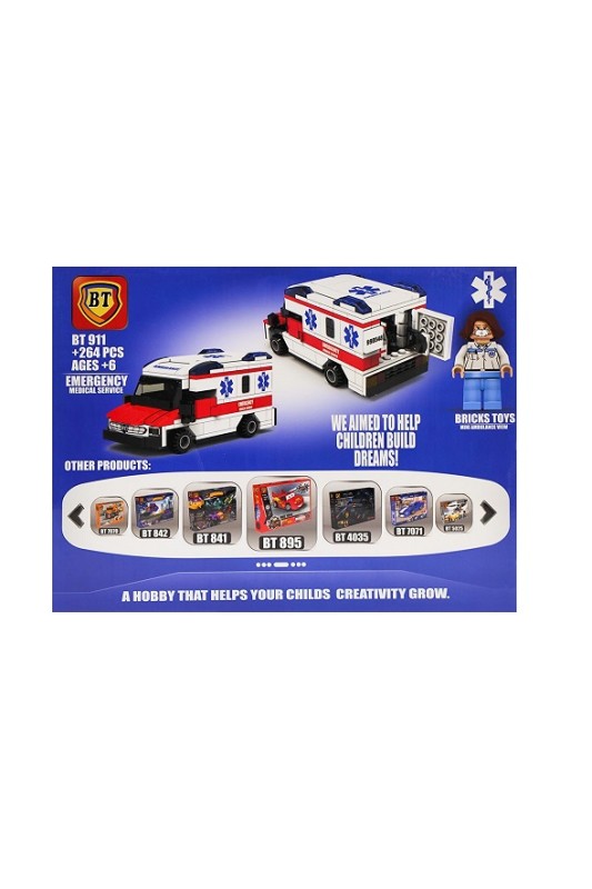 لگو آمبولانس bt911