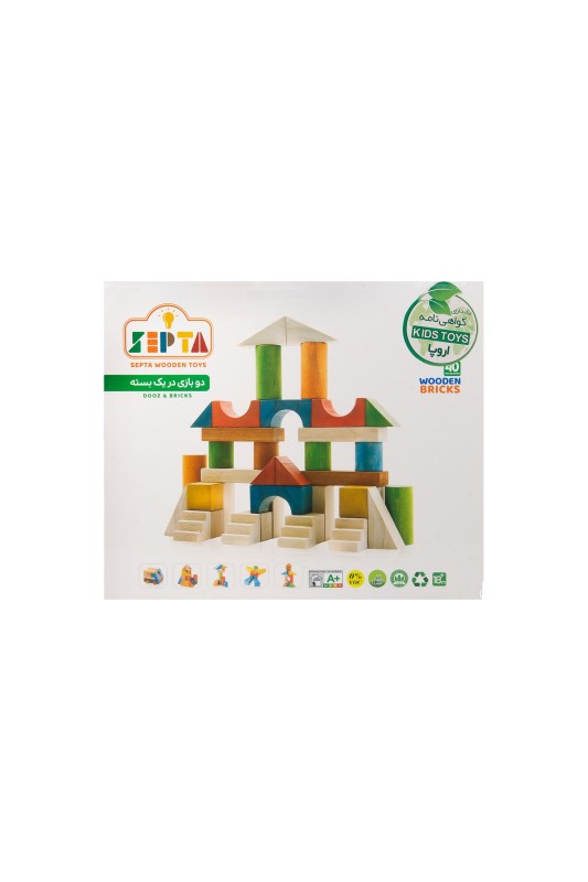 بریکس چوبی سپتا همراه با دوز