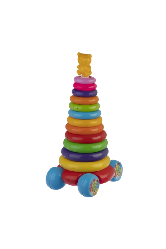 حلقه هوش 12 حلقه چرخ دار