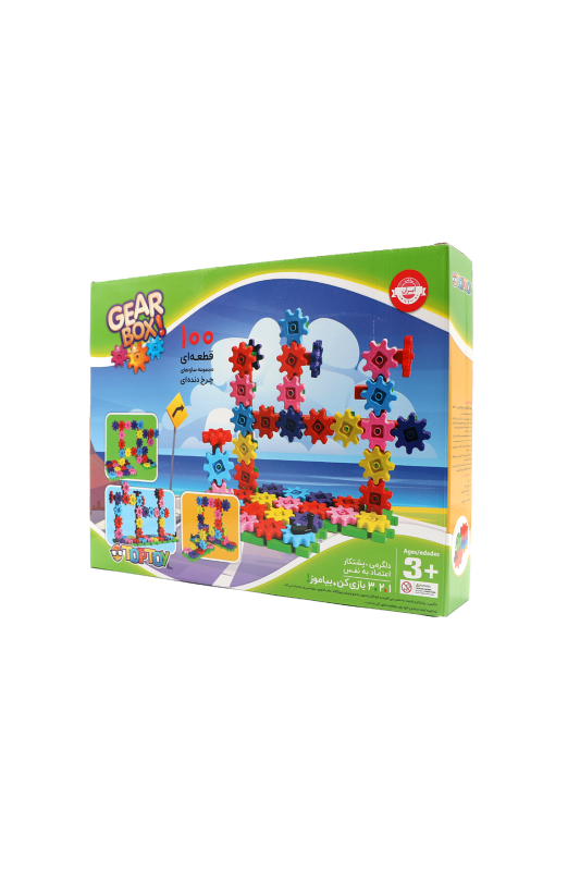 گیربکس 100 قطعه چرخ دنده ای