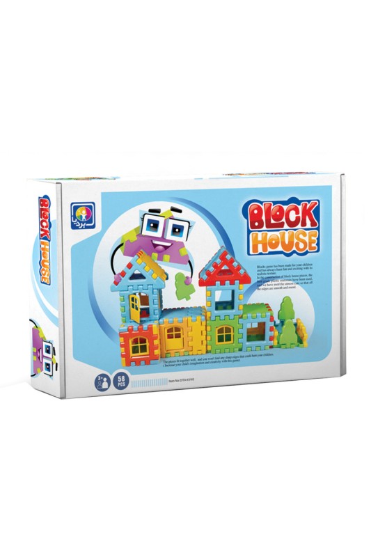 بلوک خانه سازی 58 قطعه