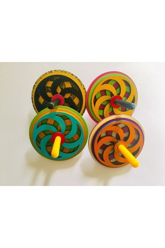 فرفره سه بعدی چوبی