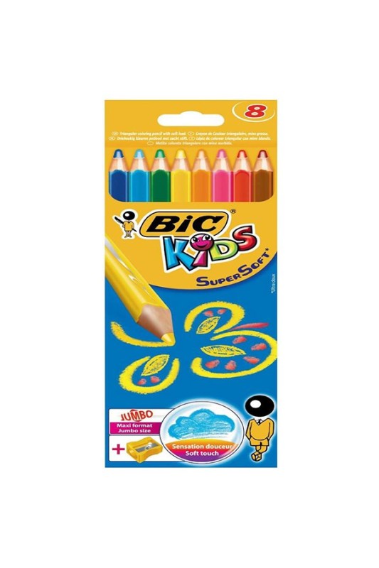 مداد رنگی 12 رنگ مقوایی بیک