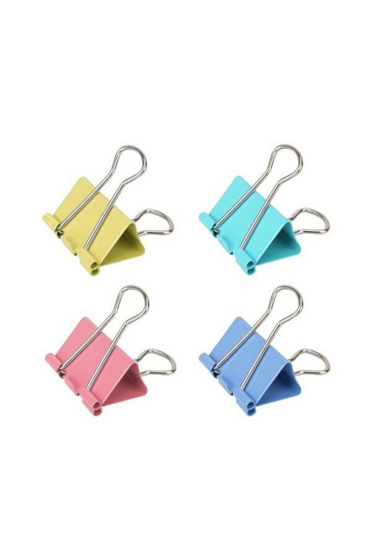 گیره دوبل رنگی دلی