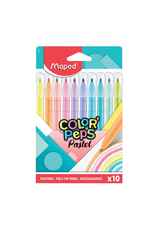 ماژیک پاستلی 10 رنگ مپد