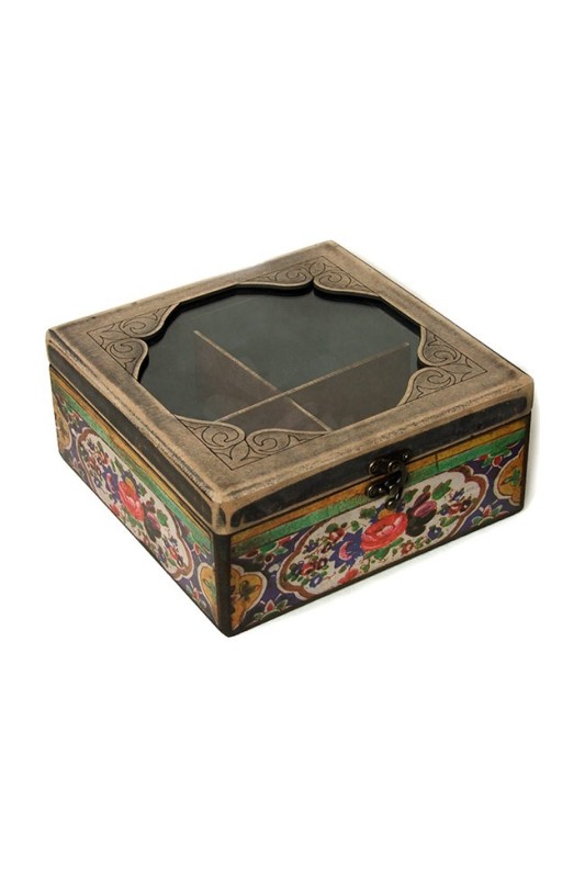 جعبه چوبی رونیا(20*20)