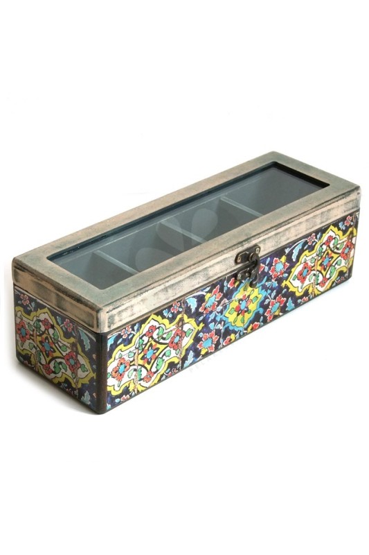 جعبه چوبی شاه عباسی (10*30)