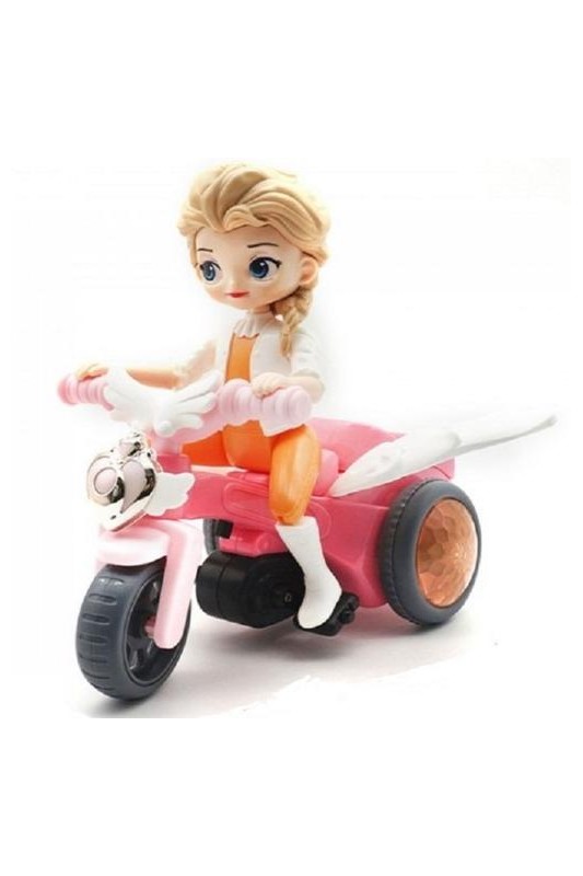 اسباب بازی دختر دوچرخه سوار موزیکال LD-151B
