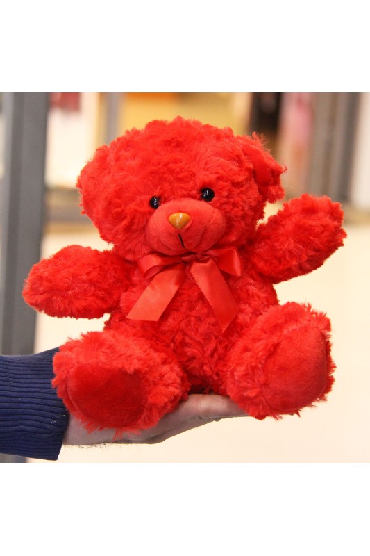 عروسک پولیشی خرس قرمز russ ارتفاع20 سانتی متر