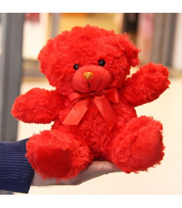 عروسک پولیشی خرس قرمز russ ارتفاع20 سانتی متر
