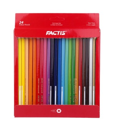 مداد رنگی 24 رنگ فکتیس