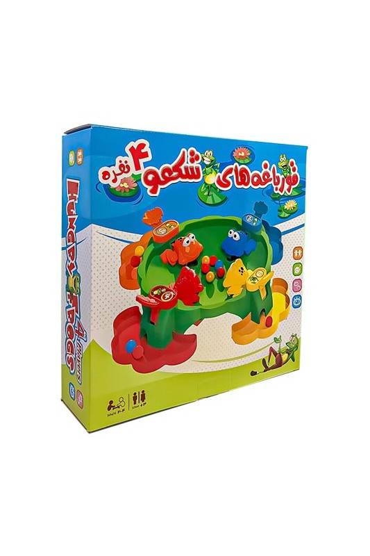 بازی قورباغه های شکمو 4 نفره