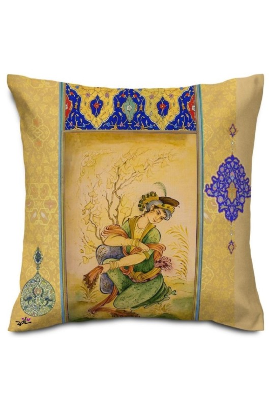 کوسن مخمل مینیاتور معشوق