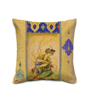 کوسن مخمل مینیاتور معشوق