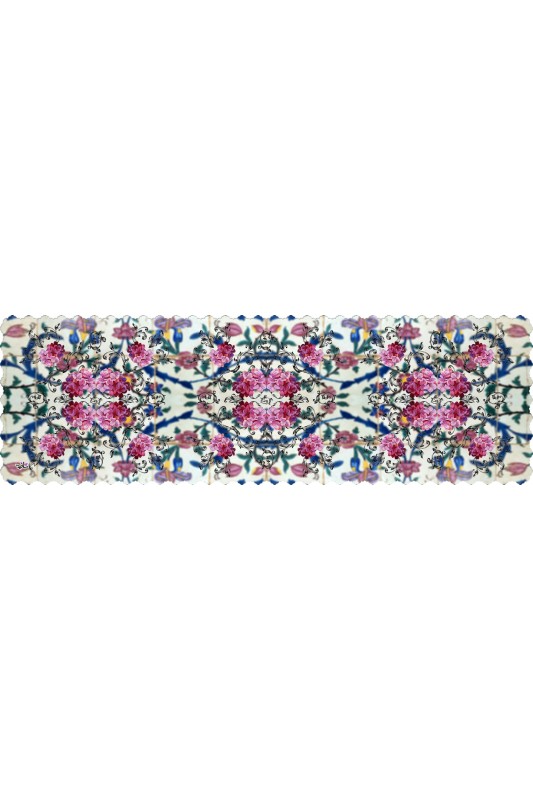 رانر مخمل گل کاغذی