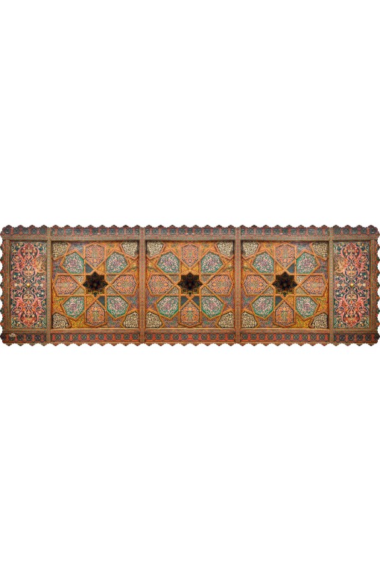 رانر سقف چوب و چرم