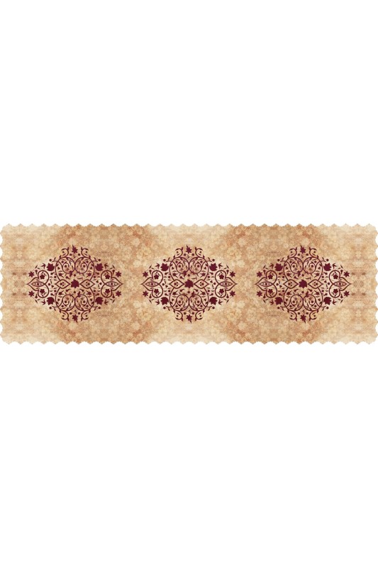 رانر مخمل گل چرمی