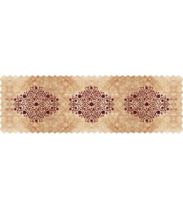 رانر مخمل گل چرمی