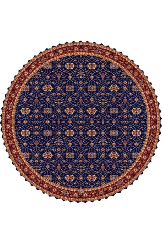 رومیزی مخمل گرد دیبا
