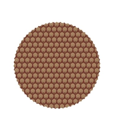 رومیزی مخمل گرد سنوبر