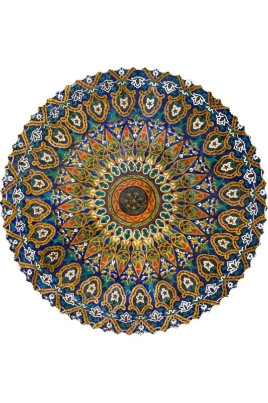 رومیزی مخمل شمس ابرنگ