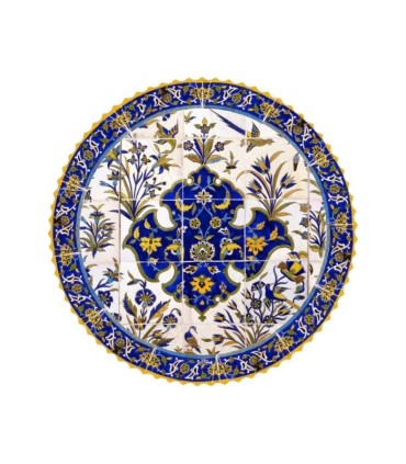 رومیزی مخمل گرد پرستو