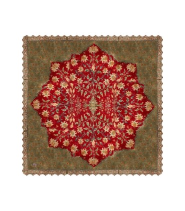 رومیزی مخمل مربع دلنواز