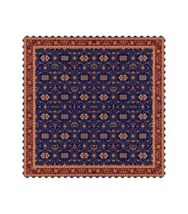 رومیزی مخمل مربع دیبا