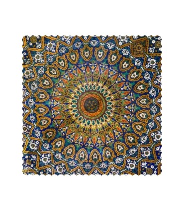 رومیزی مخمل مربع شمس ابرنگ