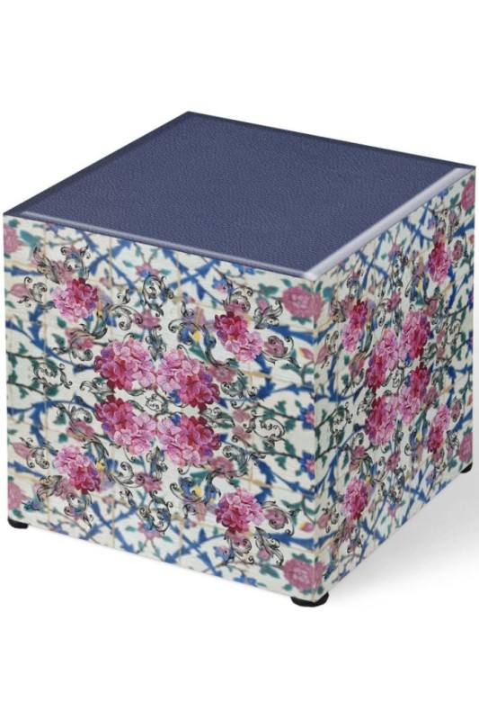 پاف مخمل گل کاغذی