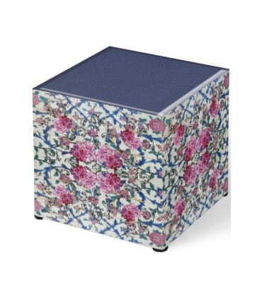 پاف مخمل گل کاغذی