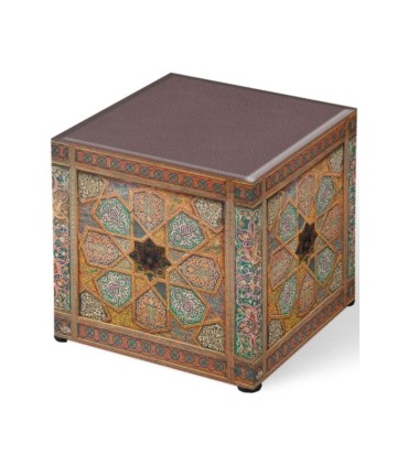 پاف سقف چوب و چرم