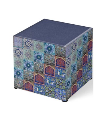 پاف مخمل کاشی مرکب