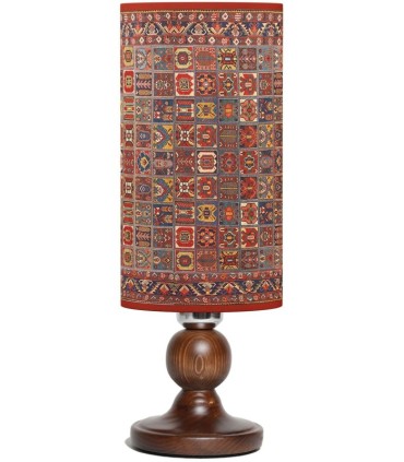 آباژور لیوانی خشتی پایه چوبی