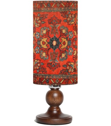 آباژور لیوانی گلیم پایه چوبی