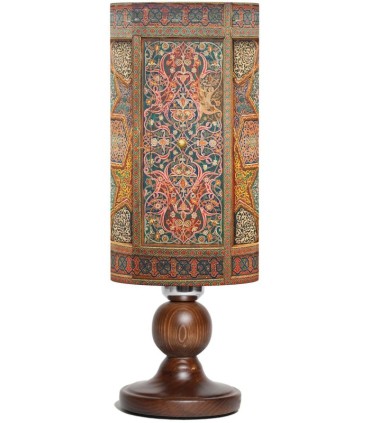 آباژور لیوانی سقف چوب و چرم