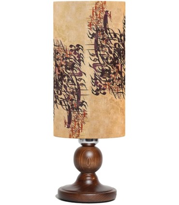 آباژور لیوانی خط نقاشی پایه چوبی