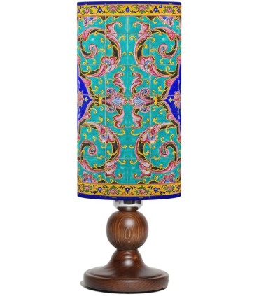 آباژور لیوانی گل افشان پایه چوبی